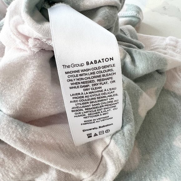 ✨Upcycled | Aritzia Babaton Tie-Dye Crew Neck Relaxed Crop Top | Small - Picture 11 of 12